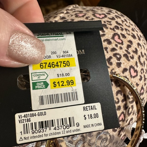 Gold 2”hoops by Vince Camuto NWT - Picture 3 of 3